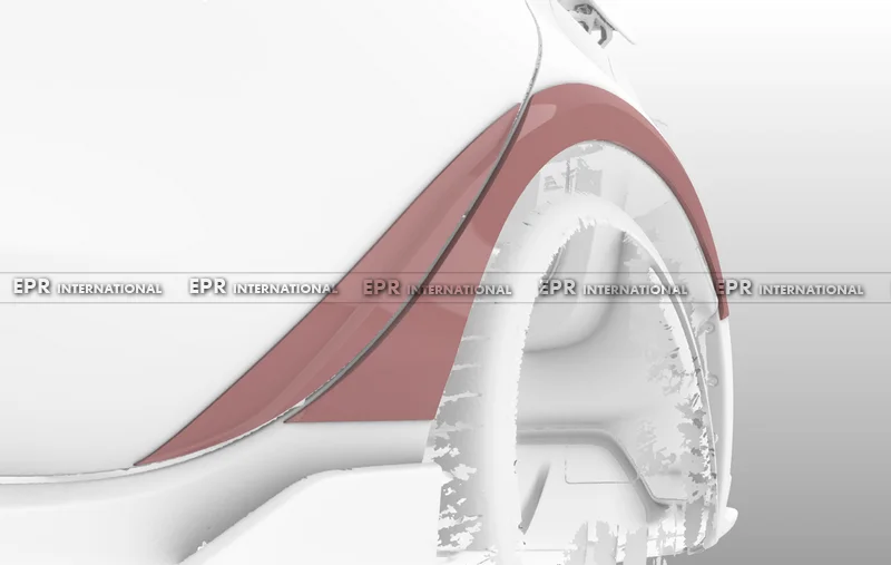 

suitable for Honda Civic Type-R FL5 Rear Wheel Arch New Design Exterior Accessory Made of PU Plastic Material