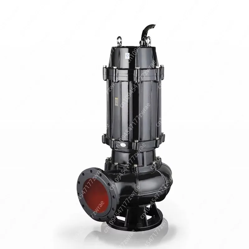 7.5 Hp Vertical Sewage Pump Submersible Vortex Sewage Water Pump With Cutter