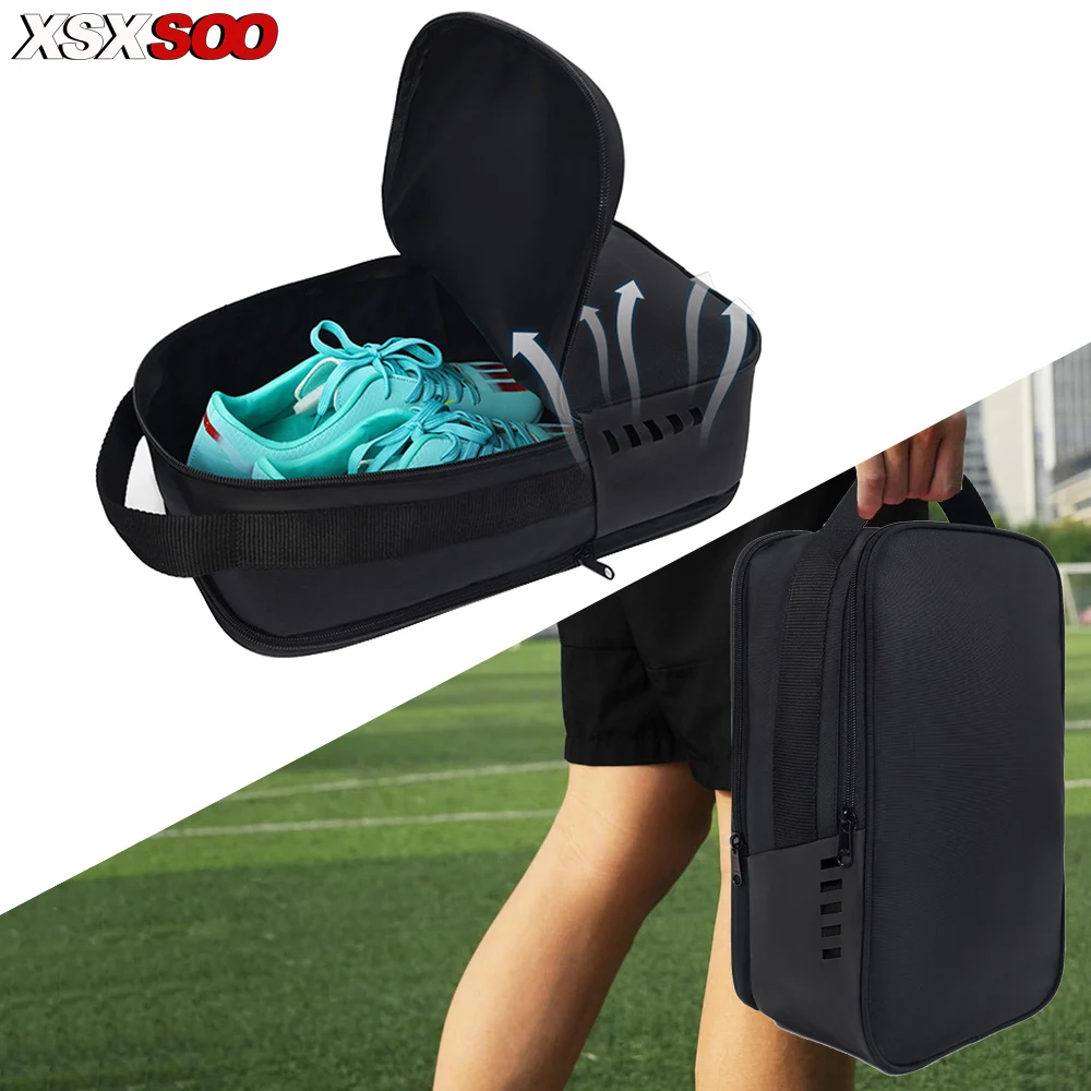 

1 шт. сумка для переноски обуви на молнии, для тренажерного зала, кроссовок, гольфа, футбола, тенниса, боулинга, баскетбола, танцев - органайзер для обуви