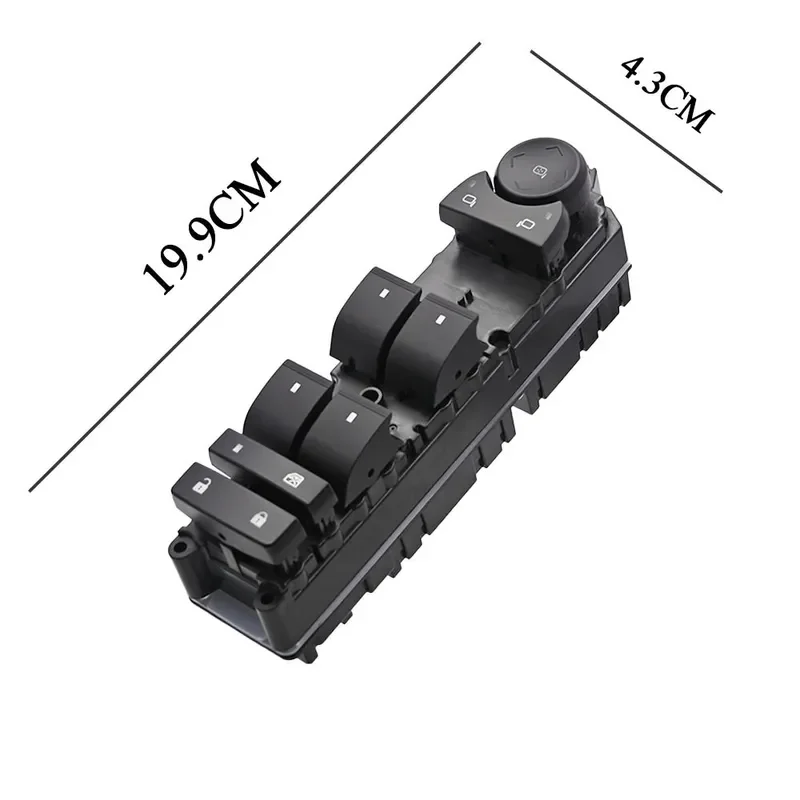 20835552AC for 09–14 Cadillac Escalade Auto Parts Glass Lifter Master Switch