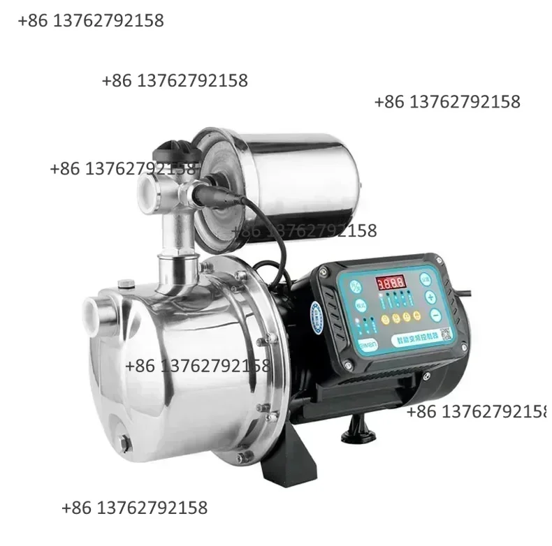 220V 1100W Variable Frequency Jet Pump 304 Stainless Steel Automatic Tap Water Pipeline Solar High Pressure  Pump