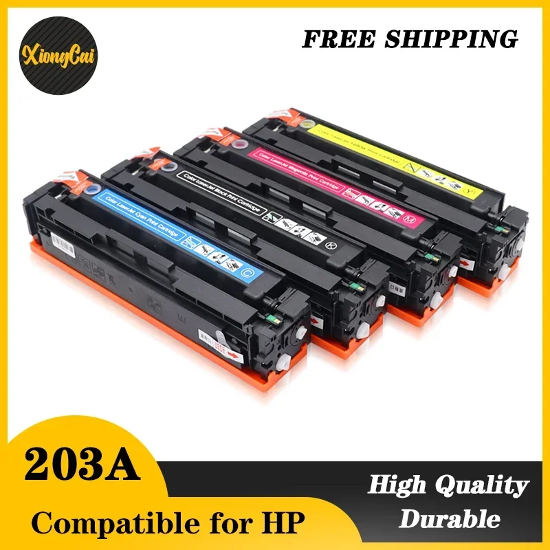 1Set Compatible for hp 203A CF540A 540a toner cartridge for HP LaserJe Pro M254nw M254dw MFP M281fdw M281fdn M280nw