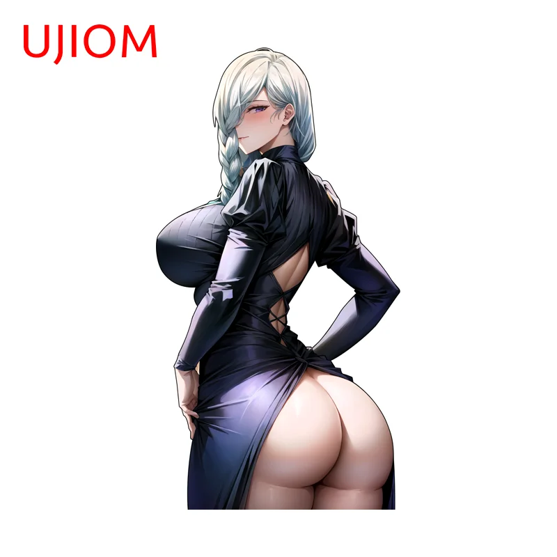 UJIOM Seductive MeiMei Sexy Girl Big Butt Wall Sticker Artistic Tendy Enchanting Waterproof Vinly Decal High Quality DIY Decor