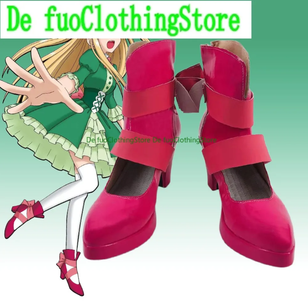 Defuo Battling King Top Storm Blue Ruobing Cosplay Shoes Anime Games Halloween Costumes Party Props Shoes