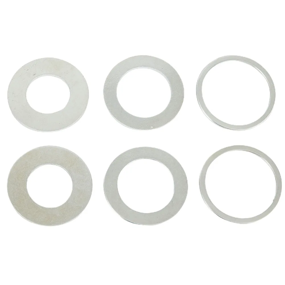 

6Pcs Set Adapter Washer Circular Saw Blade Reducing Rings Conversion Ring Cutting Disc Aperture Gasket Inner Hole Adapter Ring