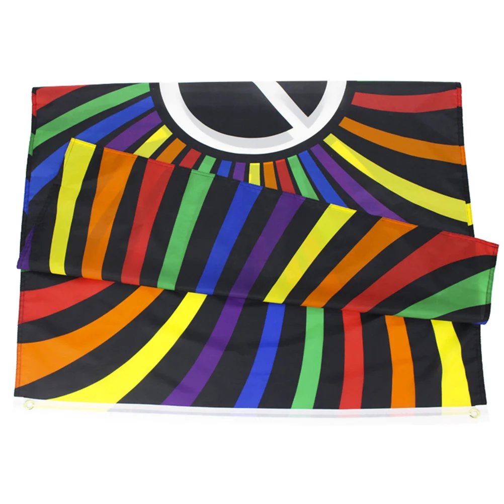 

Large Gay Pride Flag Durable Lightweight Fade Resistant For Outdoor Indoor Decoration Festival Party Parade
