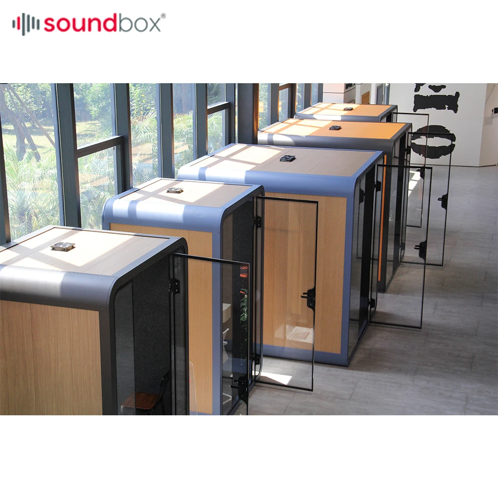 Soundbox Activity Piano Room Soundproof Negotiation Cabin Live Broadcast Cabin Soundproof Workstation Office Pod Work Pods