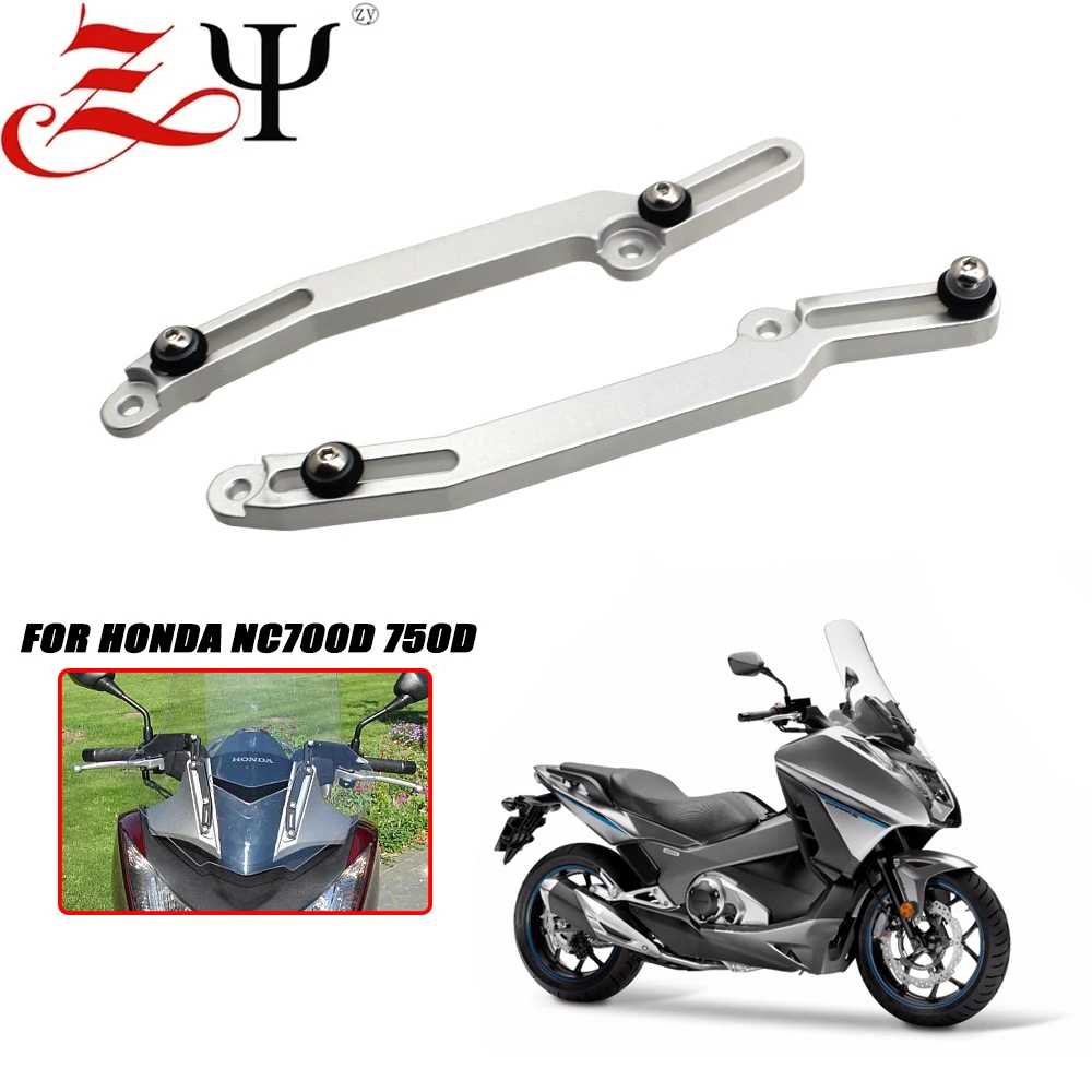 Windscreen Adjusters Airflow Adjustable Windscreen Wind For HONDA NC700D NC750D Forza 750 Forza750 Motorcycle Accessories