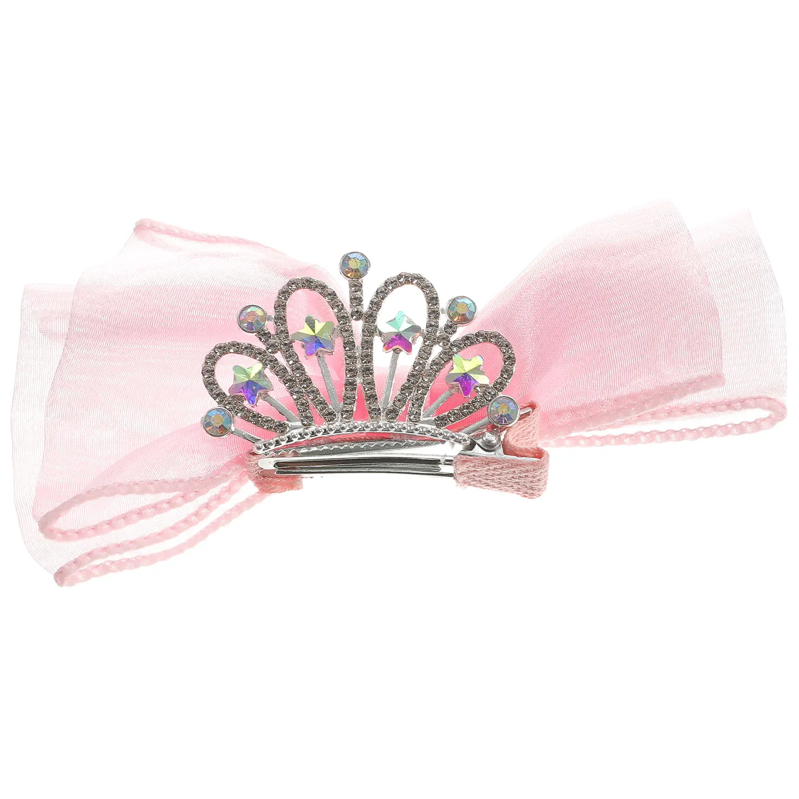 

Hairpin Rhinestones Baby Girl Accessories Clips For Girls Crown Hair Bows Toddler Girl Bows Hair Accessories