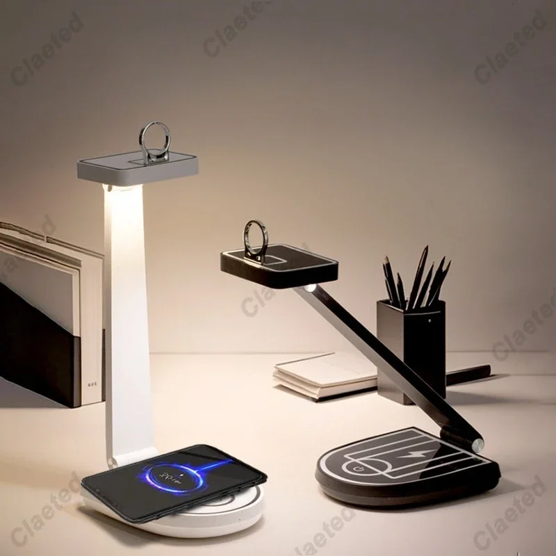 New Creative Basketball Stand Desk Lamp Mobile Desk Lamp Bedroom Dormitory Desktop Children's Eye Protection Learning Lamp