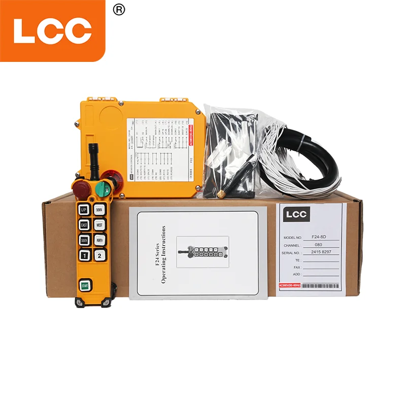 

LCC F24-8D 100m Rf Long Range Radio Remote Control Transmitter And Receiver