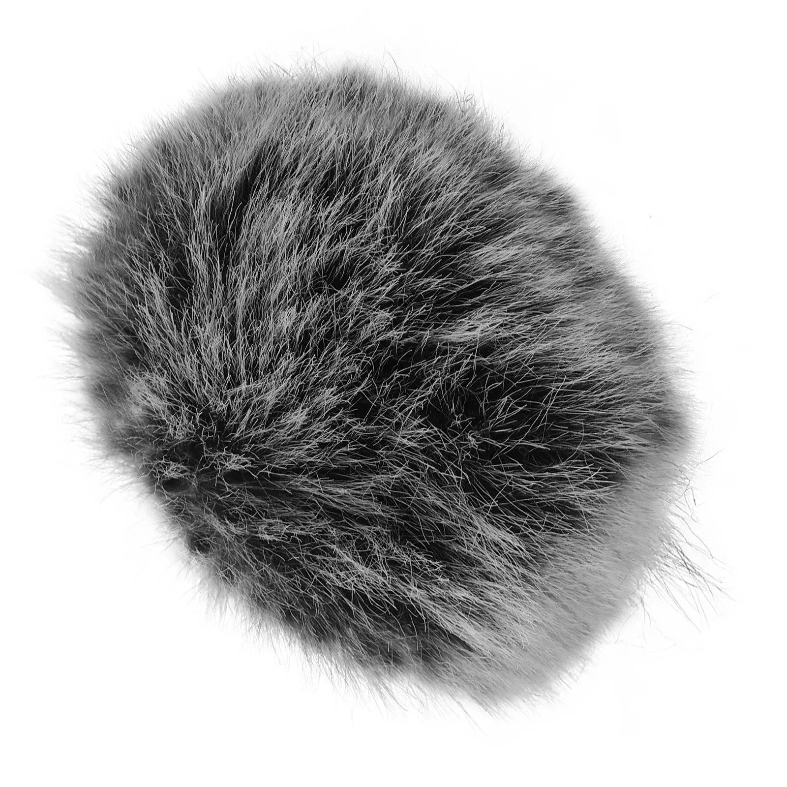 

Furry Windscreen Muff Microphone Cover High Density Artificial Absorbing Wind Noise Easy Install Recording Studios Meeting