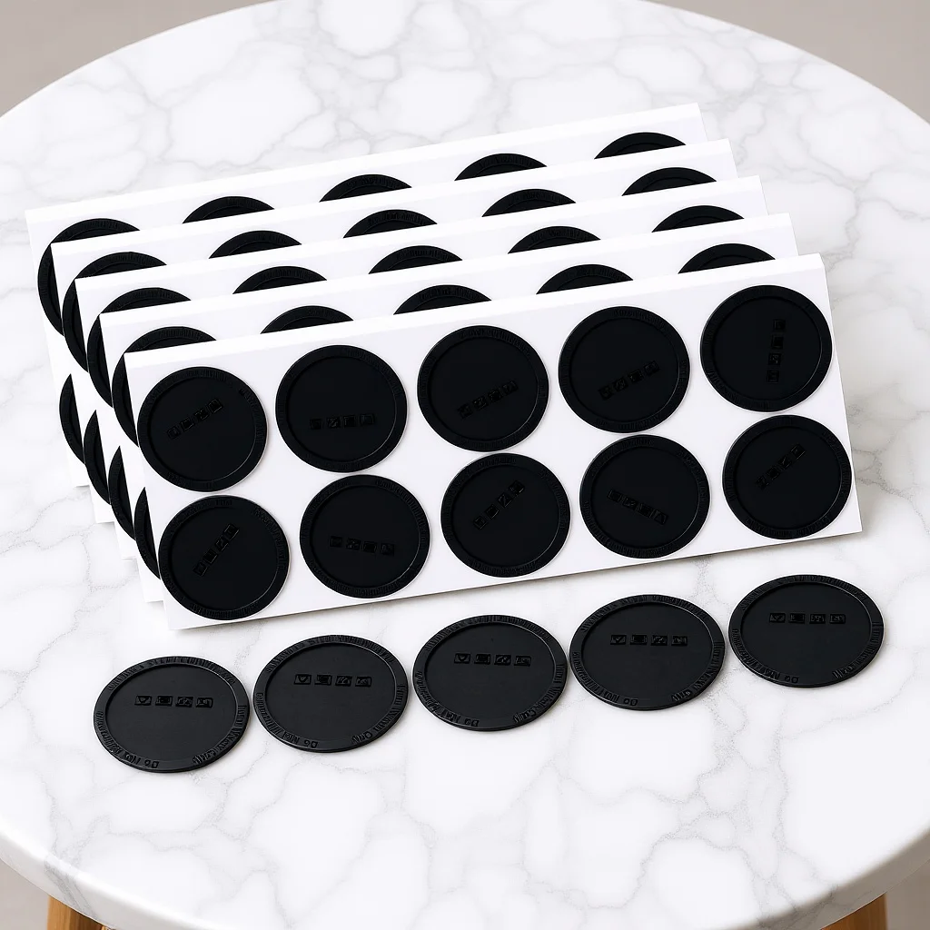 

10Pcs Heavy-Duty Tumbler Pads Thickened Silicone Cup Mats with Non-Slip Base Ideal for Home Kitchen Bar Hotel Insulated Bottle