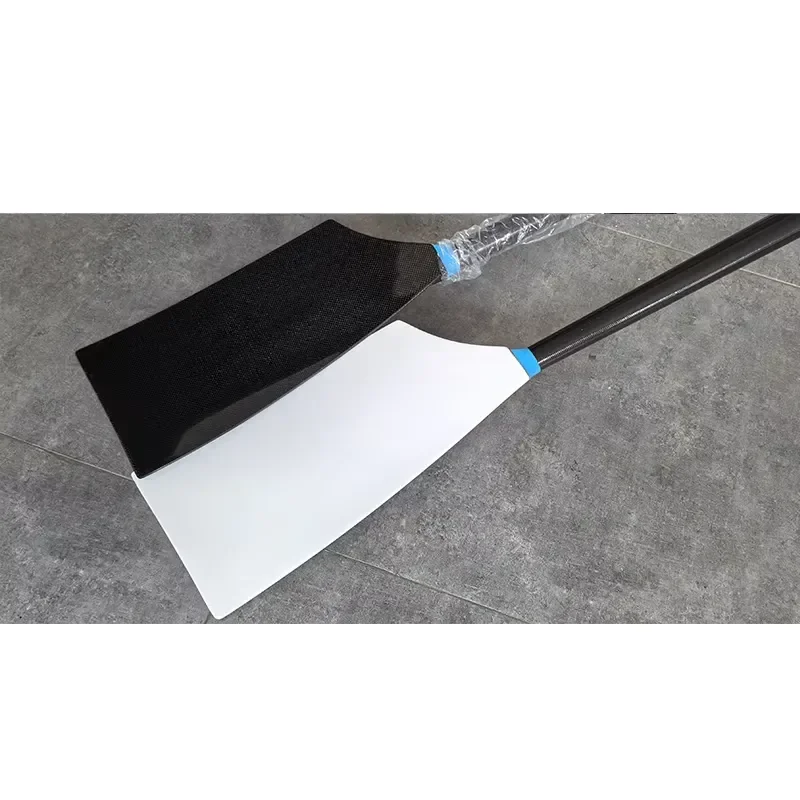 High Quality Rowing Boat Sculling Oar 282cm to 287CM Long 3K Carbon Blade 38mm 3K Carbon Shaft Full Carbon Rowing Oar