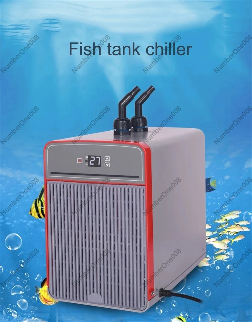 AL-SF102 Thermostatic Refrigerator Marine Tank Chiller Water Cooling Machine, Household Fish Tank Chiller 220V 50Hz 150W 160L