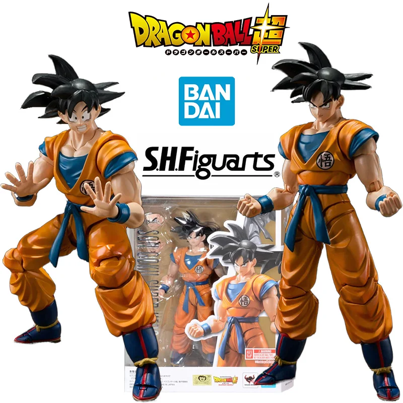 

Bandai S.H.Figuarts Son Goku Super Hero Dragon Ball Super 16Cm Original Action Figure Model Toy Birthday Gift Collection