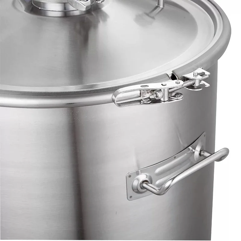 

Конический резервуар для ферментации из нержавеющей стали, удерживающий давление, 35 л/65 л, домашнее пивоваренное оборудование