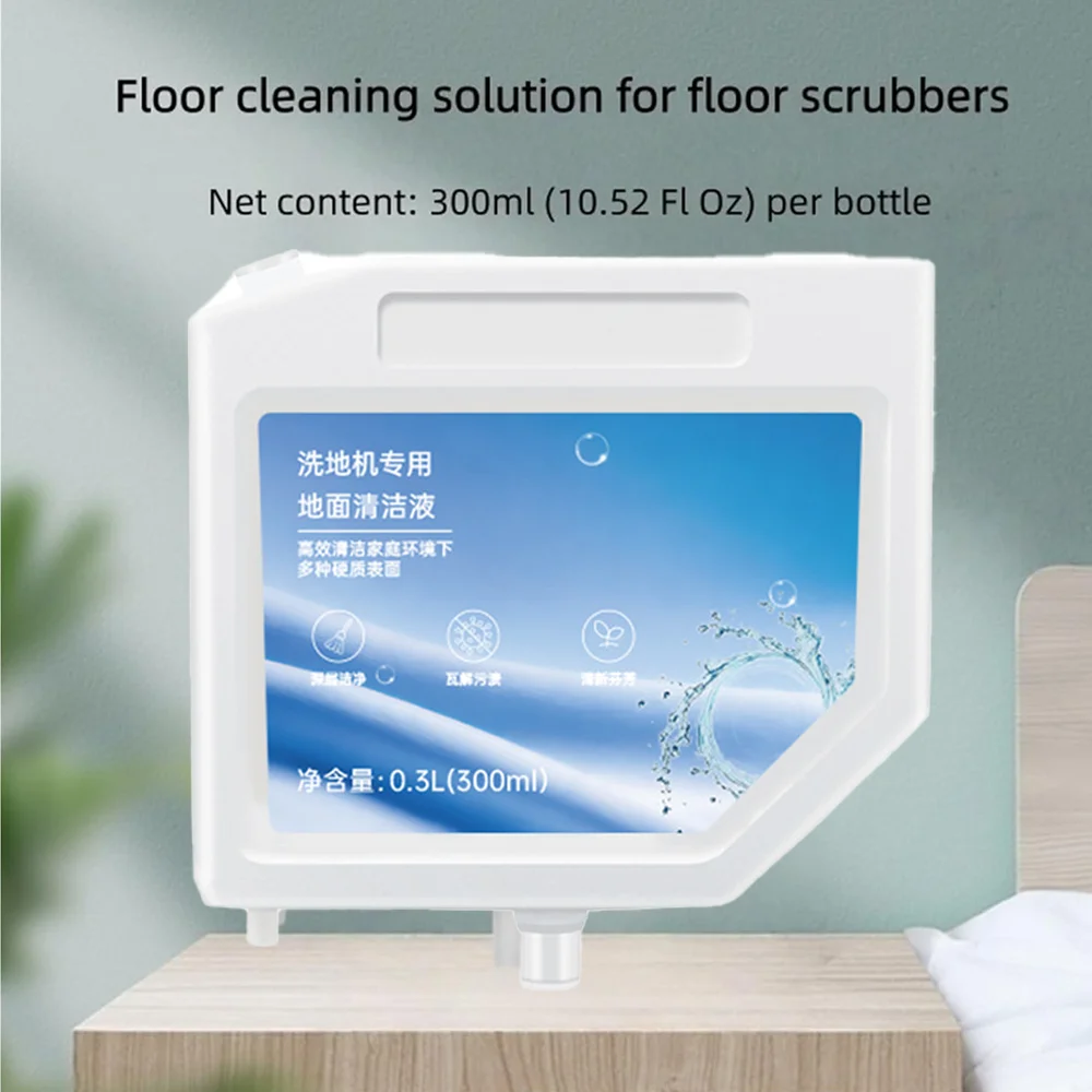 300 ml Cleaning Fluid, Compatible with Dreame L10 Ultra, L10s Ultra, S10 S10 Pro, Multi-Surface Floor Cleaner (1 Pack)