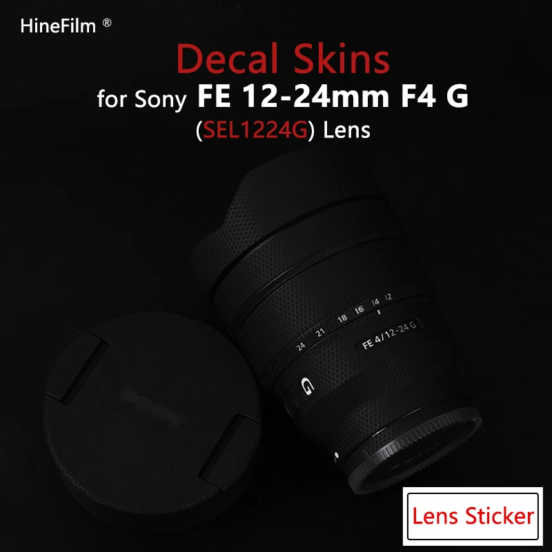 

Премиальная наклейка для объектива Sony 12-24F4G для Sony FE 12-24 мм F4 G (SEL1224) Защитная пленка для объектива против царапин наклейка