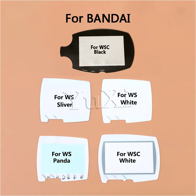 YuXi 1PC For BANDAI WSC WS Mirror Panel Protector Screen Lens Plastic Screen Mirror Repair Game Screen Lens Magic Swan Screen