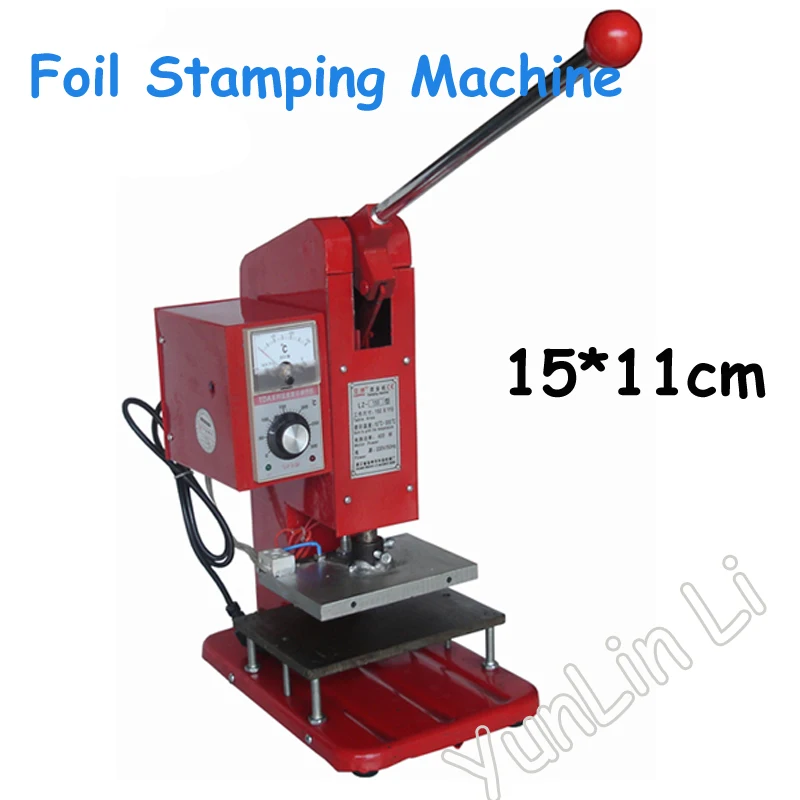 

Manual PVC Card Book Leather Paper Wood Custom Logo Embossing Hot Foil Stamping Machine Heat Press Machine