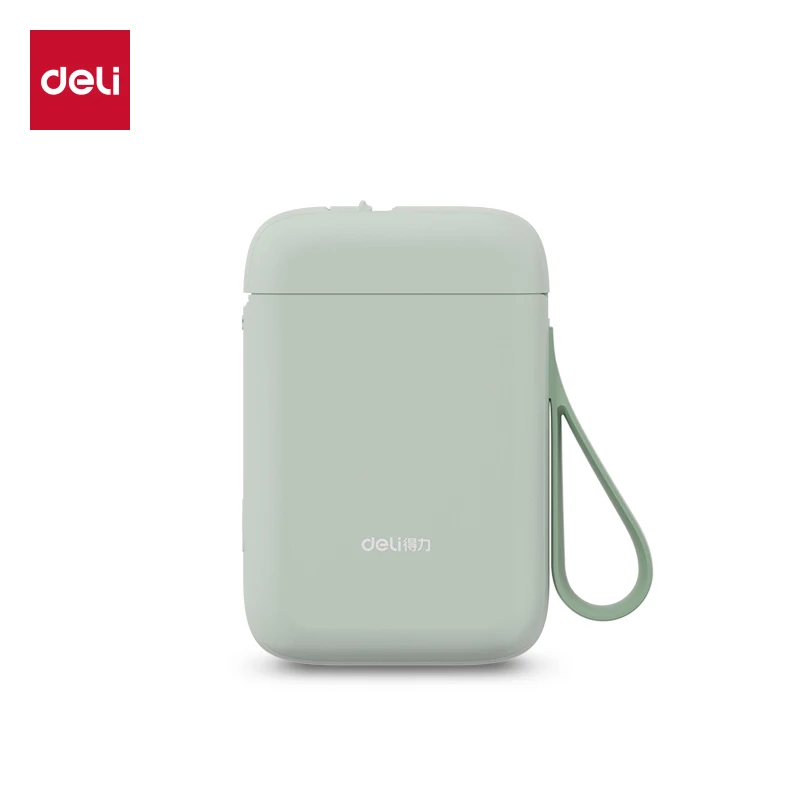

Deli Q1A 15mm Portable Thermal Label Printer Bluetooth Phone Control USB Rechargeable Mini Printer for Home And Office Use