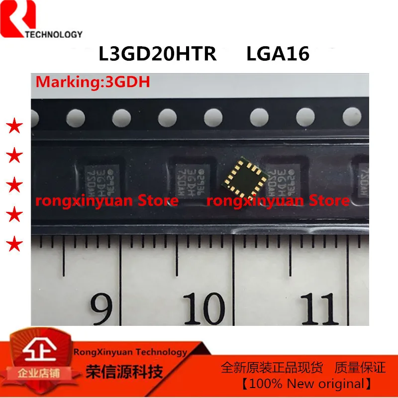 

5Pcs/lot L3GD20HTR Marking: 3GDH LGA16 L3GD20H MEMS motion sensor:three-axis digital output gyroscope Original New 100% quality