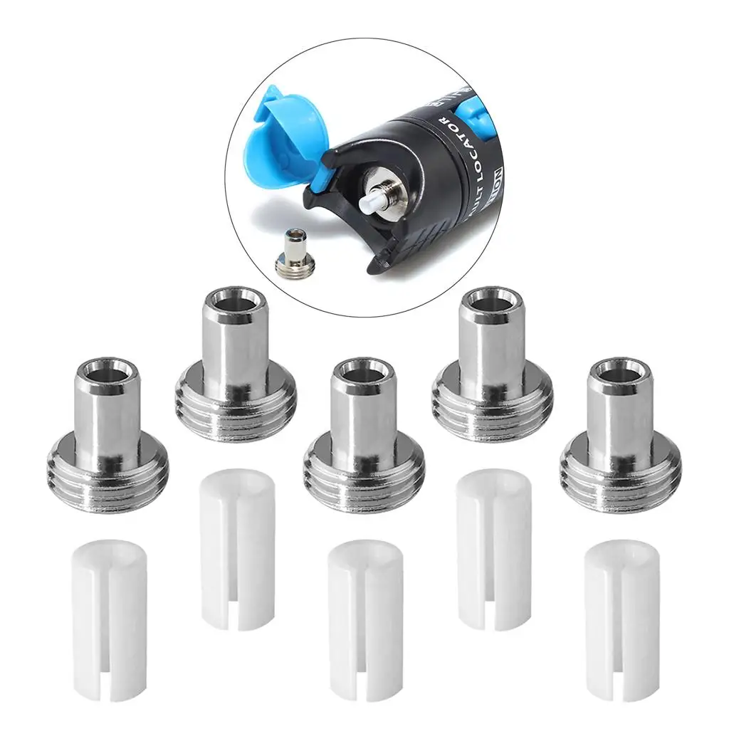 Fiber Optic Adapter Kit with Ceramic Core Tube and Metal Head Connectors for Telecom Repair Parts