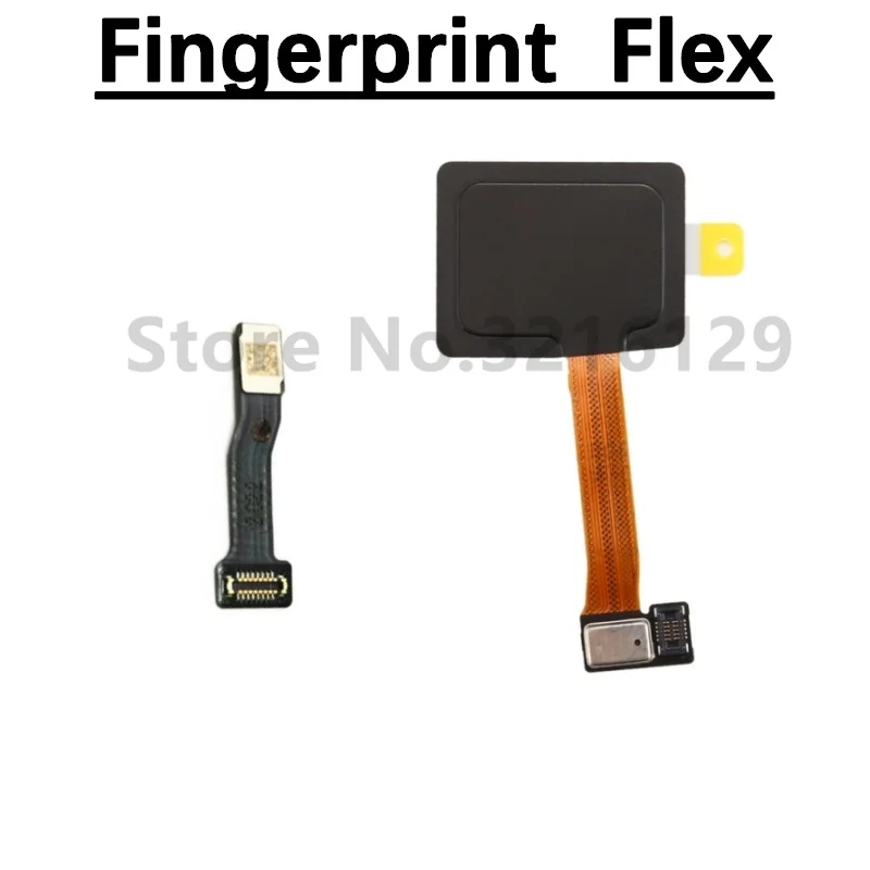 For Huawei P40 Pro Loudspeaker Earpiece Speaker Ringer Buzzer SIM Card Board Fingerprint Sensor On/Off Charging Port Flex Cable