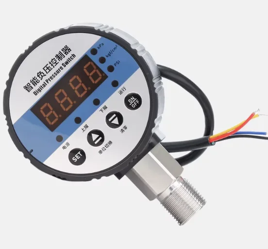 MD-S800V Intelligent Digital Vacuum Gauge -0.1~0MPa(-100~0KPa) Negative Pressure Controller