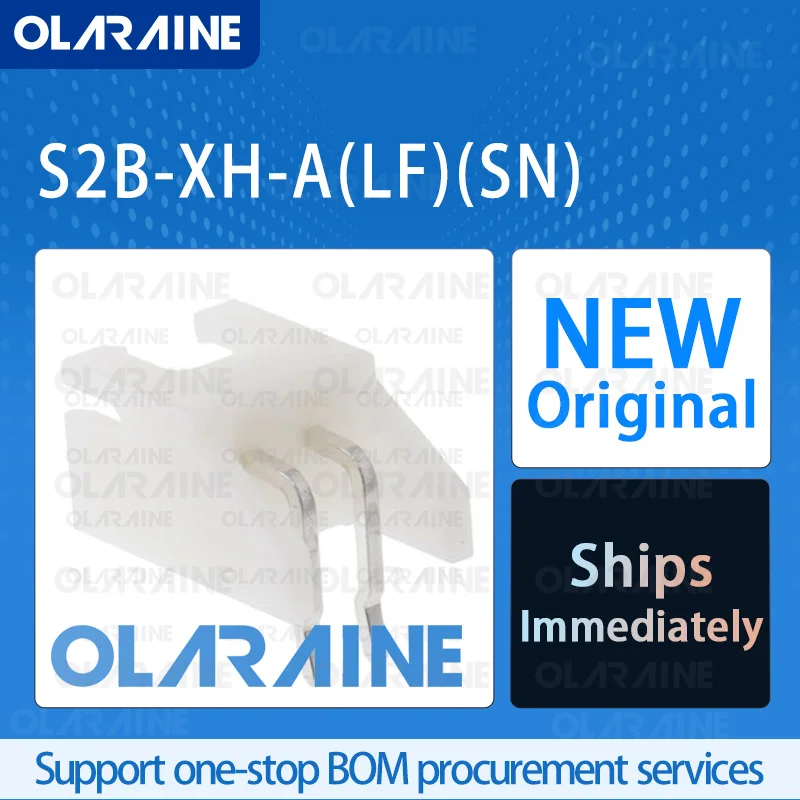 

50/200/500Pcs S2B-XH-A(LF)(SN) 100% brand new and original IC chip Connector headers and wire housings 2 Position