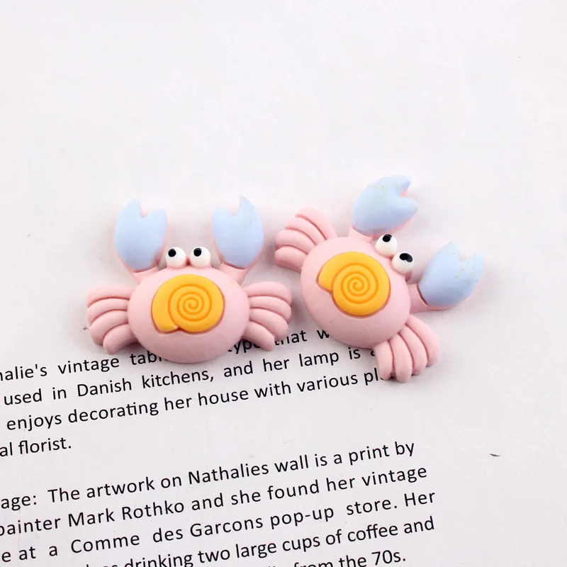 10 stücke Marine Beach Style Krabben Float Flasche Pantoffel Miniatur Flatback Scrap booking Verzierungen DIY Handwerk Home Dekoration – Detail 13
