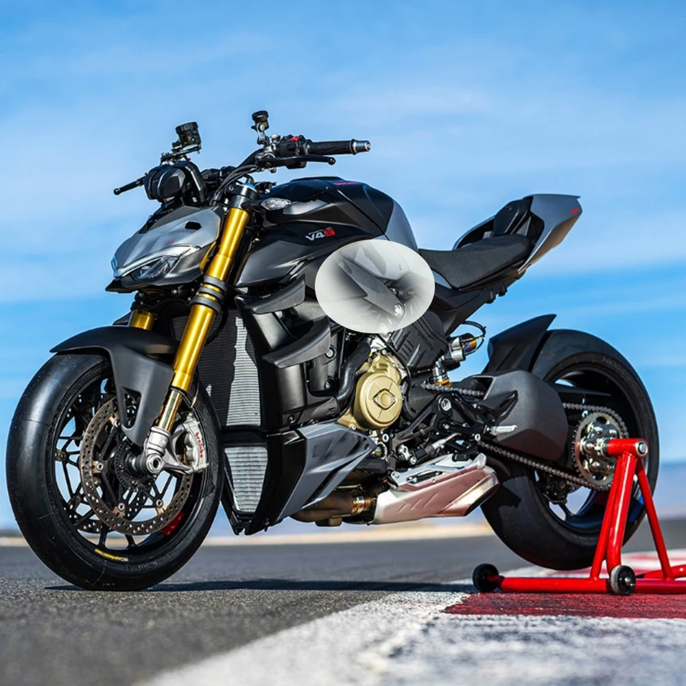 

For DUCATI STREETFIGHTER V4/S/R 2020-2023 Carbon Fiber Frame Covers Fuel Tank Side Panels Fairing Kit Motorcycle Accessories