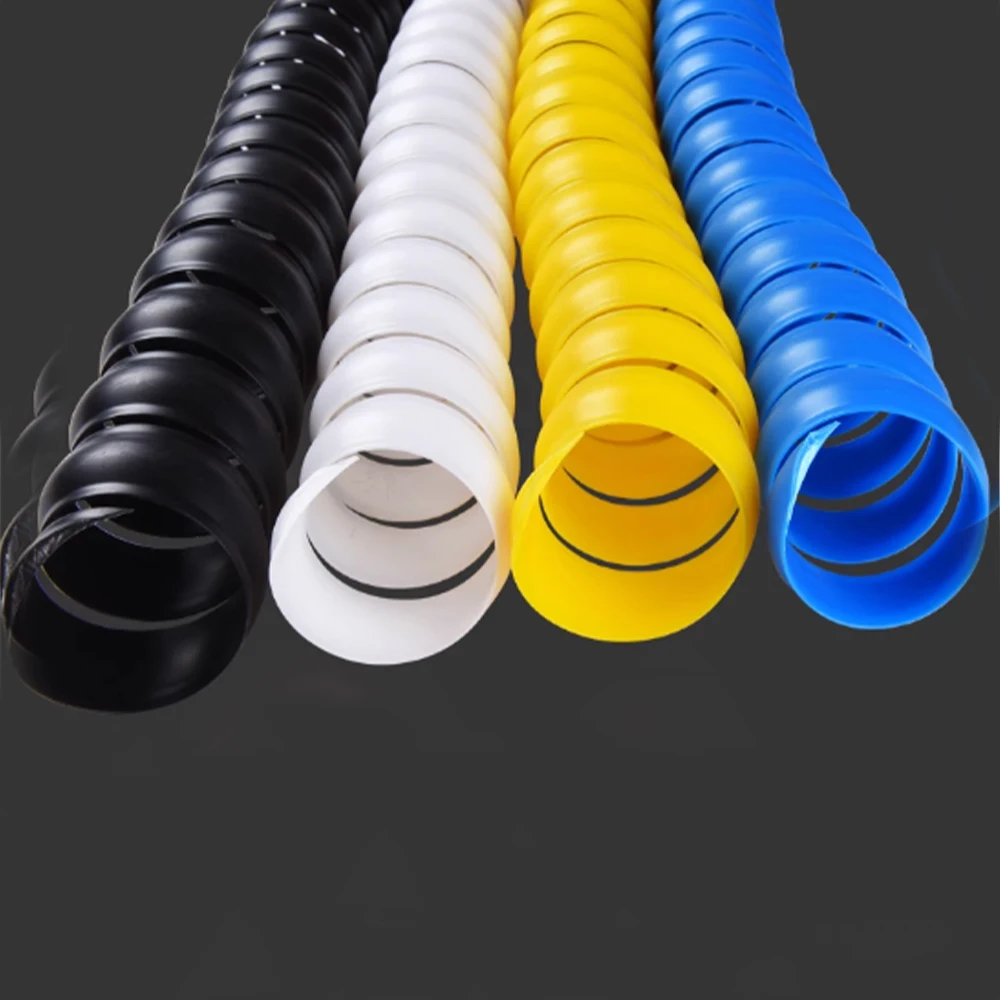 Winding Tube ID 8/10/12/14/16-130mm Wire Organizer Cable Protection Sleeve Tube Protection Sleeve Spiral Wrap Winding Protector