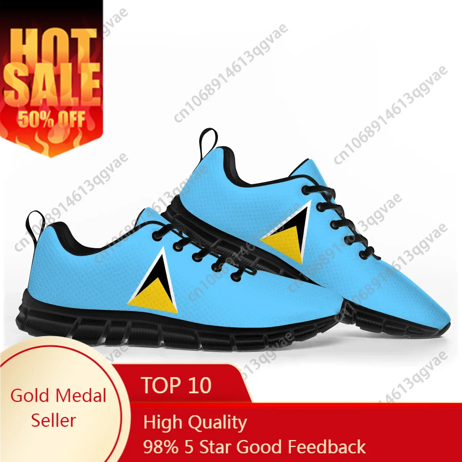 

Saint Lucia Flag Sports Shoes Mens Womens Teenager Kids Children Sneakers Saint Lucia Casual Custom Couple Shoes