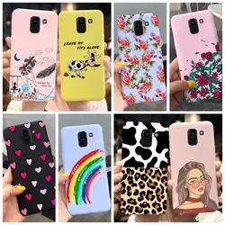 For Phone Case Samsung Galaxy J6 2018 Cover For Samsung J6 Plus SM-J610F Back Cover For Samsung J 6 J6+ J6Plus J610G J600F Coque