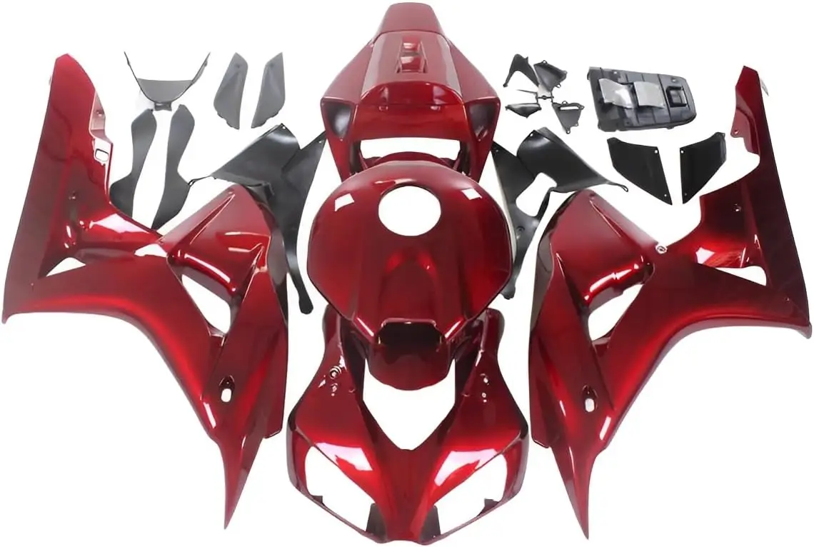 

Candy Red Fairing Kit For Honda CBR1000RR 2006 2007 06 07 Injection Fairings ABS Plastic Bodywork