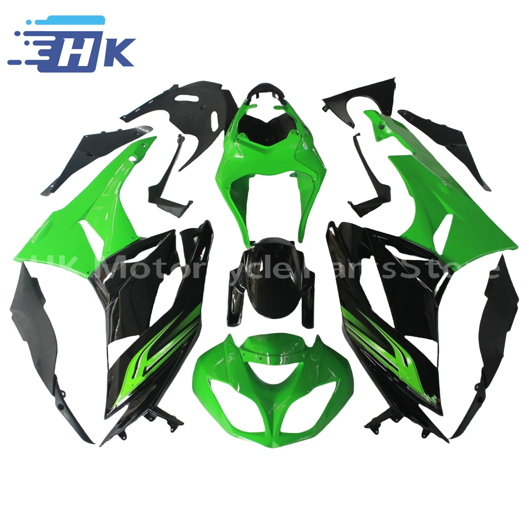

Fit For Ninja ZX-6R 636 2009 2010 2011 2012 ZX6R 09 10 11 12 Motorcycle Fairings Accessories New ABS