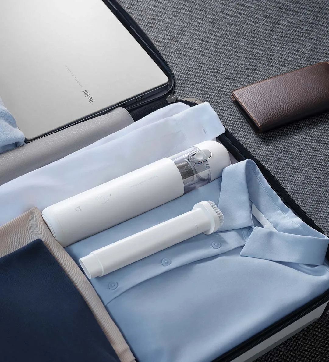 Original XIAOMI MIJIA Portable Handheld Vacuum Cleaner For Home Car Mini Wireless Dust Catcher Collector 13000PA Cyclone Suction