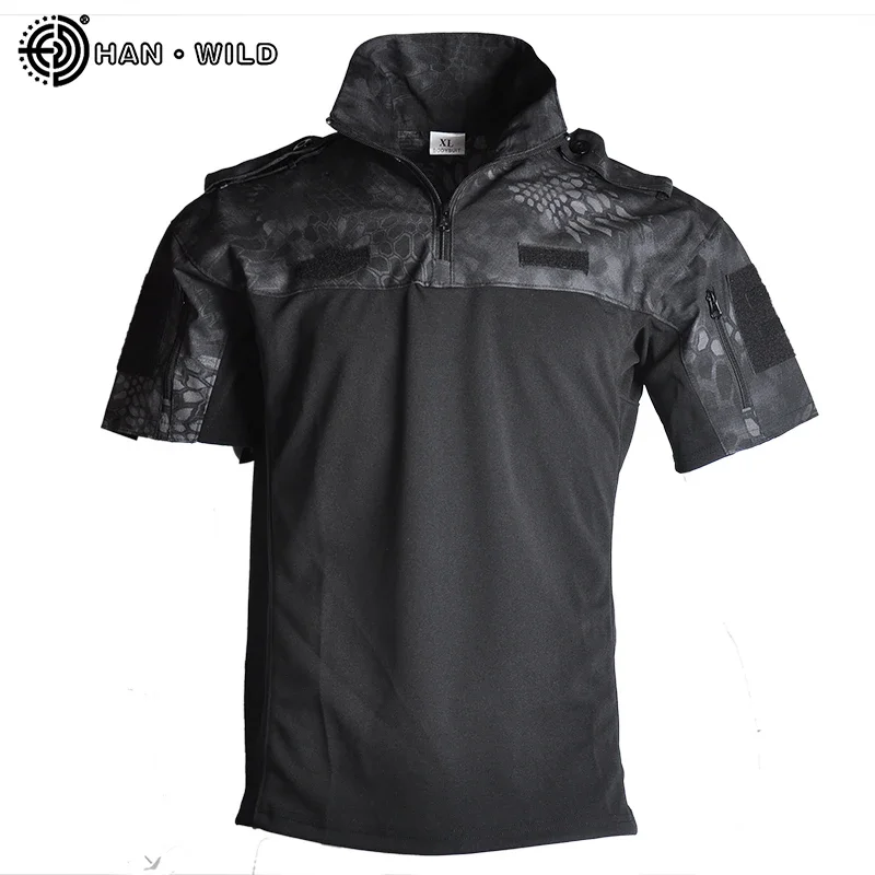 Outdoor Men Tactical T Shirts Quick Dry Short Sleeve Camo Combat Shirt Breathable Trekking Hunting Clothes Hiking T-Shirt Tops