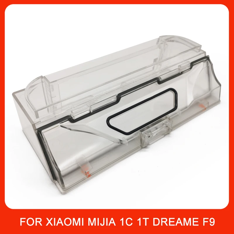 Dust Bin Box And Hepa Filter Replacement For Xiaomi Mijia 1C 1T Dreame F9 Robot Vacuum Cleaner Spare Parts