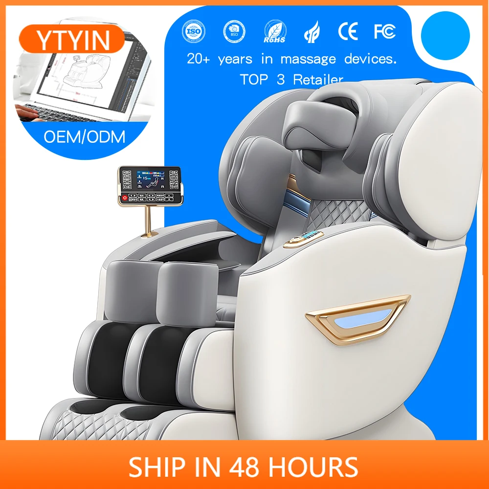 

YTYIN 8D Extra Long Luxury Full Body Massage Chair Very Big Large Thai Stretch Top Notch Comfort and Relaxation