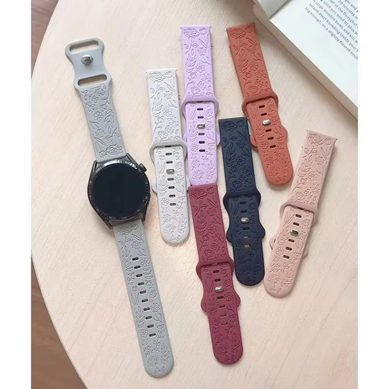 

For Garmin Venu 3 Band Forerunner 265 255 245 165 Music Vivoactive 4 Bracelet Garmin Venu Sq2 Plus Belt 20mm 22mm Silicone Strap