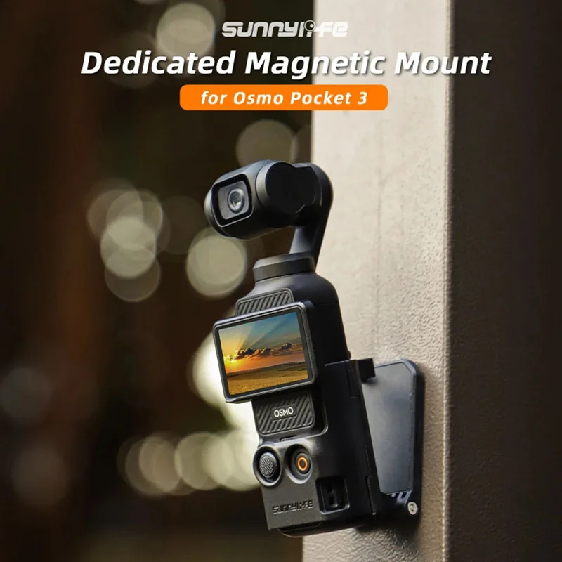 Magnetic Mount Holder For DJI Osmo Pocket 3 Adjustable Angle Tabletop/Cycling/Vlog Bracket For DJI Pocket 3 Accessorie