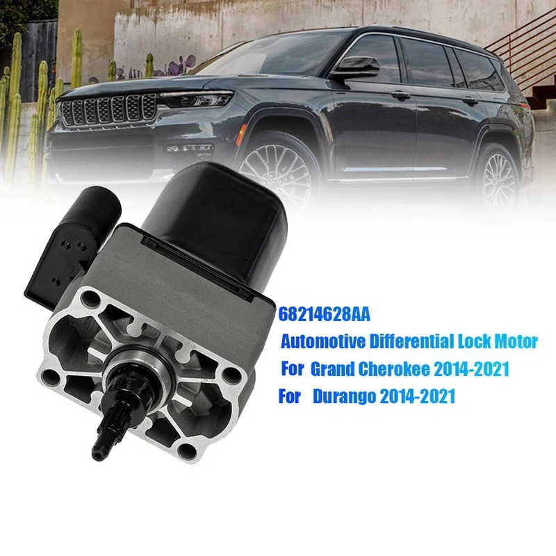 68214628AA Rear Differential Lock Motor Actuator For Dodge Durango Jeep Grand Cherokee 2014-2022 3.6L 5.7L 6.2L 6.4L