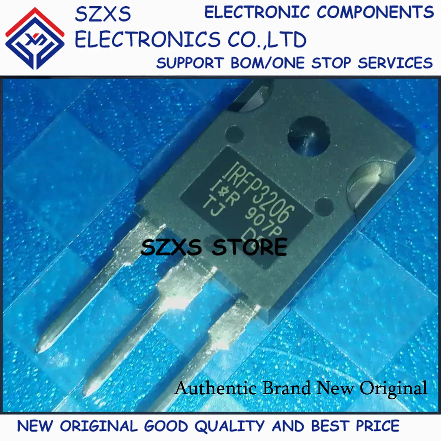New Original 10Pcs IRFP3206PBF IRFP3206 TO-247 60V 200A MOSFET Field Effect Transistor In Stock Good Quality