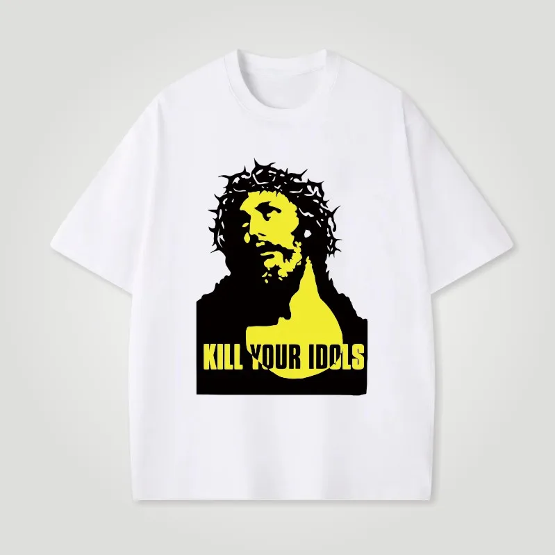 Kill Your Idol T-shirt Axl Rose Guns N Roses Custom Printed Tshirthip Hop Funny Tee Comfortable T Shirtsummer O Neck Tee