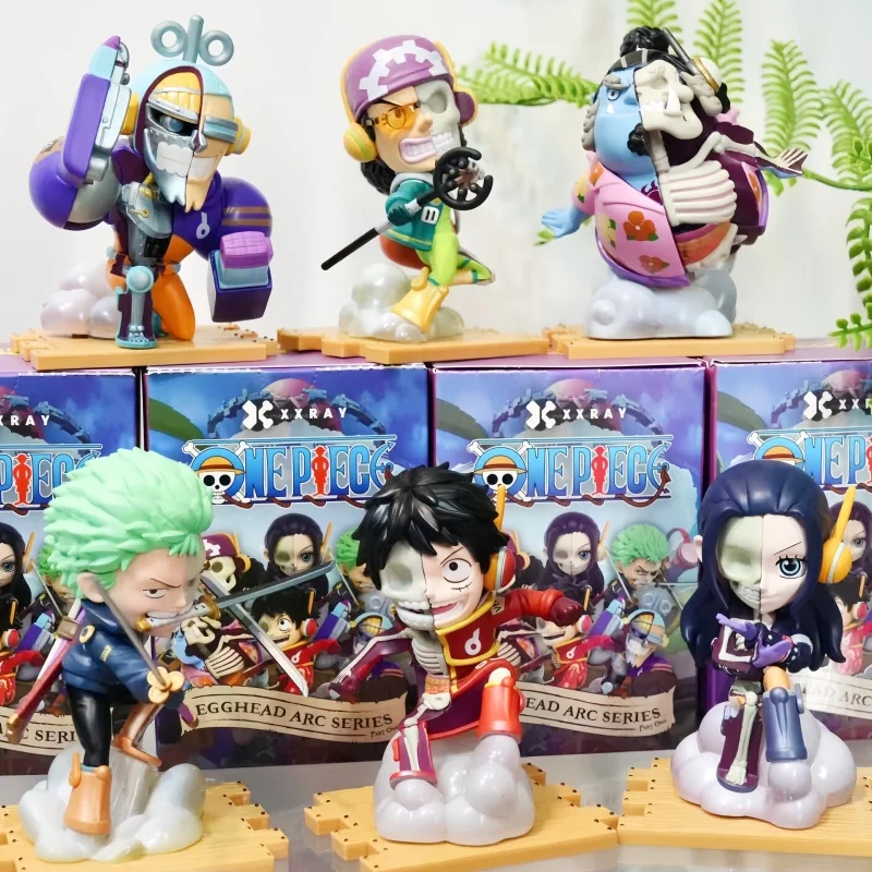Neue Original One Piece Mighty Jaxx Semi-Anatomical Blind Box Vol.9 Egghead Island Dekoration Mystery Box Spielzeug