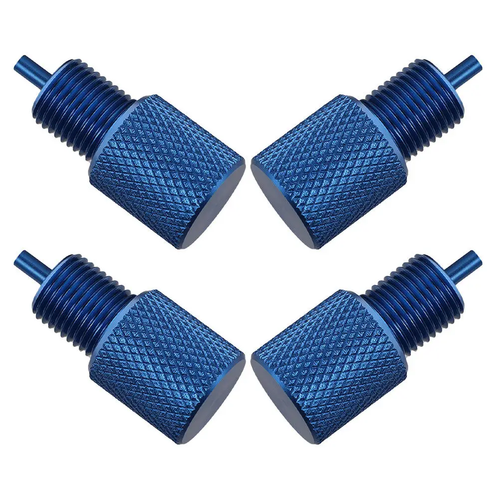 

4Pcs Brake Proportioning Valve Bleeder Tool Aluminum Alloy for Disc Drum Pv4 1721371 Car Brake System Bleeding Maintenance