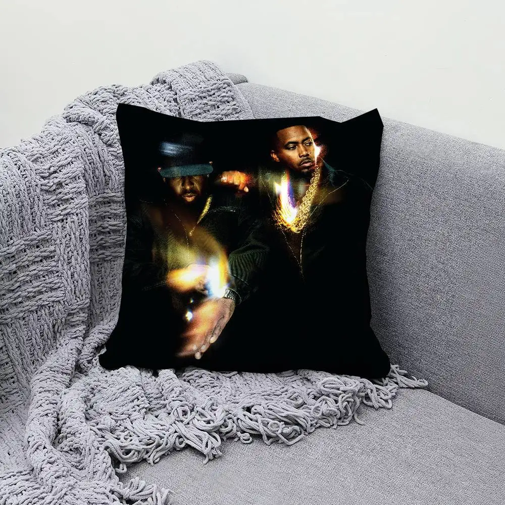 

Rapper N-Nas Light-Years 30x30cm 45x45cm Pillow Case Decor Protective Covers Comfortable Soft For Sofa Living Room Home Office